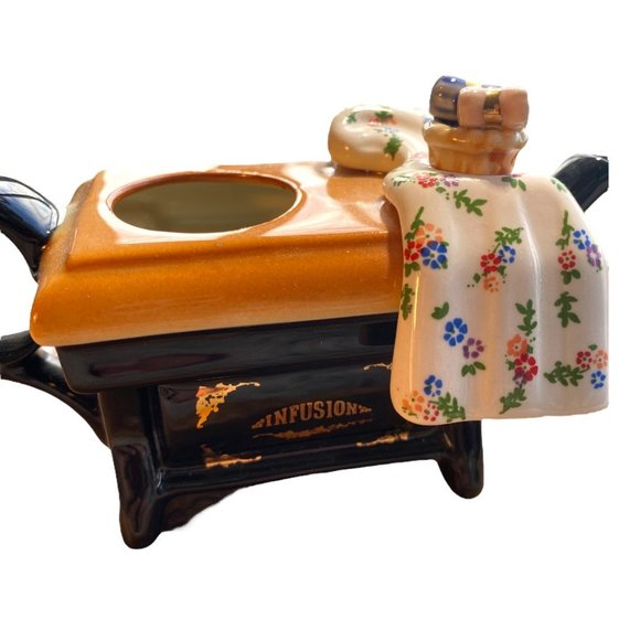 💋 4 FOR $50 / VINTAGE CARDEW INFUSION MINI TEAPOT (MISSING TOP) - Picture 2 of 9